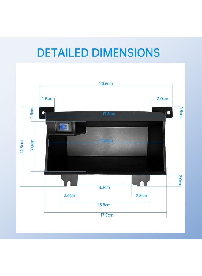 Vierex Wireless Fast Charging Plate for Nissan Patrol Y61 Super Safari, LHD & RHD Car Phone Charger Pad, 12 Input, Plug & Play Car Electronics Accessory OEM Accessories Integrated Dashboard Mount - Image 3